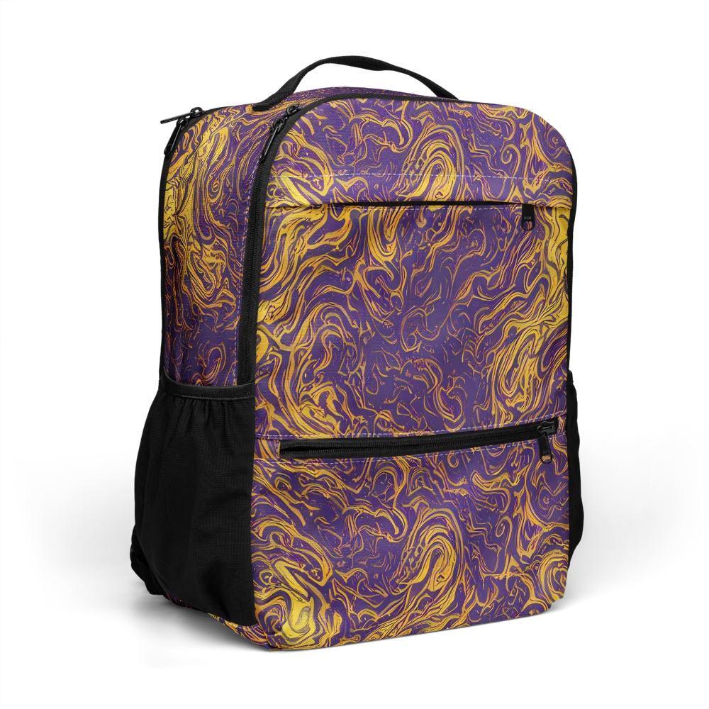 Royal Melt on Utility Backpack — Right Front