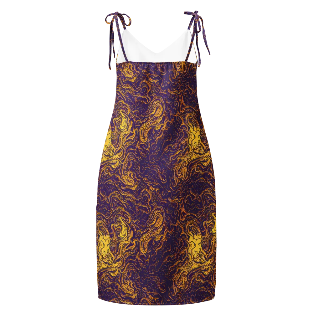 Royal Melt on Slip Dress — Back
