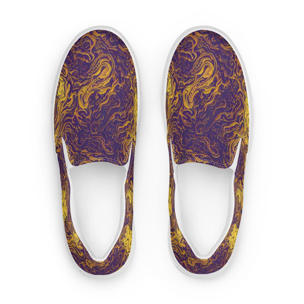 Royal Melt on Women's Slip-On Canvas Shoes — Front