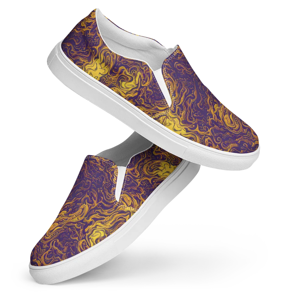 Royal Melt on Women's Slip-On Canvas Shoes — Front