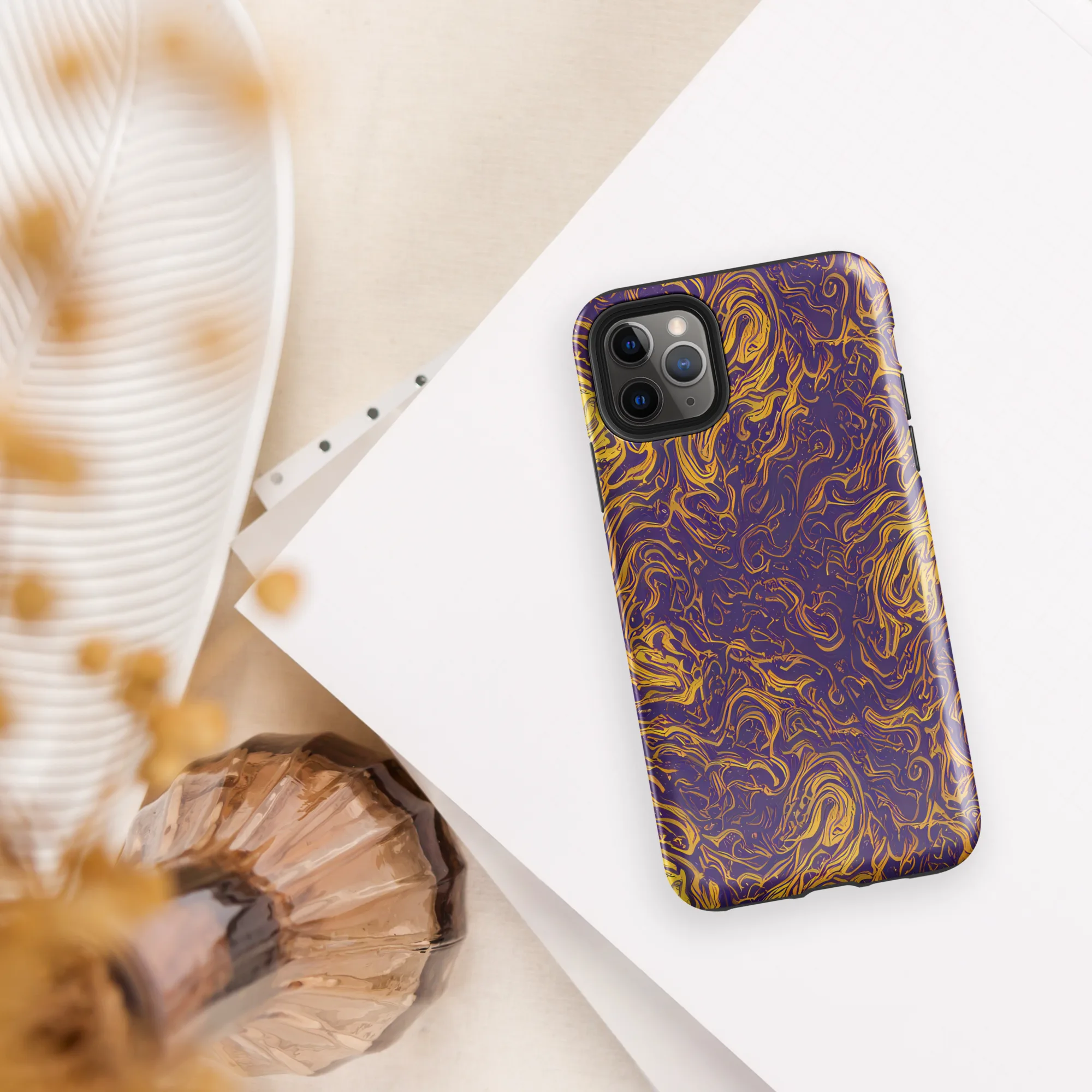 Royal Melt on Tough Case for iPhone® — Front