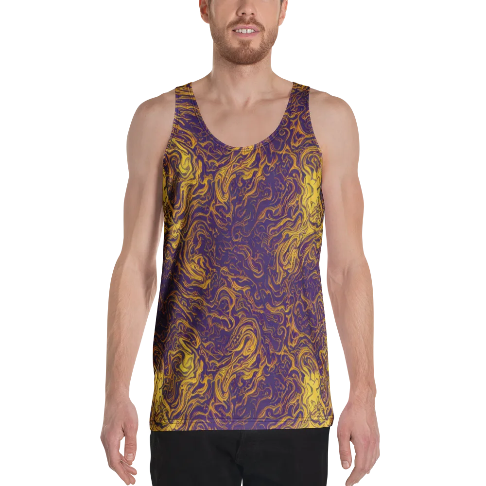 Royal Melt on Men's Tank Top — Front