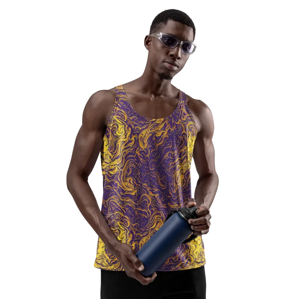 Royal Melt on Men's Tank Top — Front