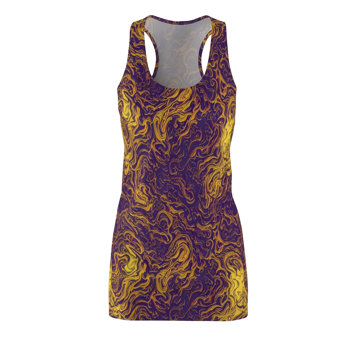 Royal Melt on Racerback Dress — Front