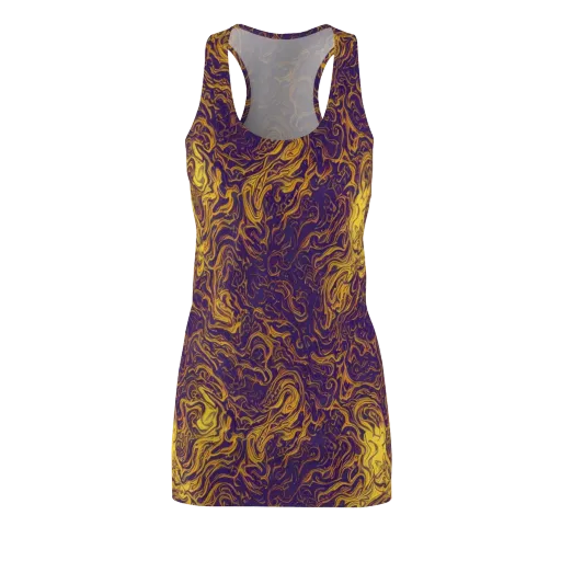 Royal Melt on a Racerback Dress