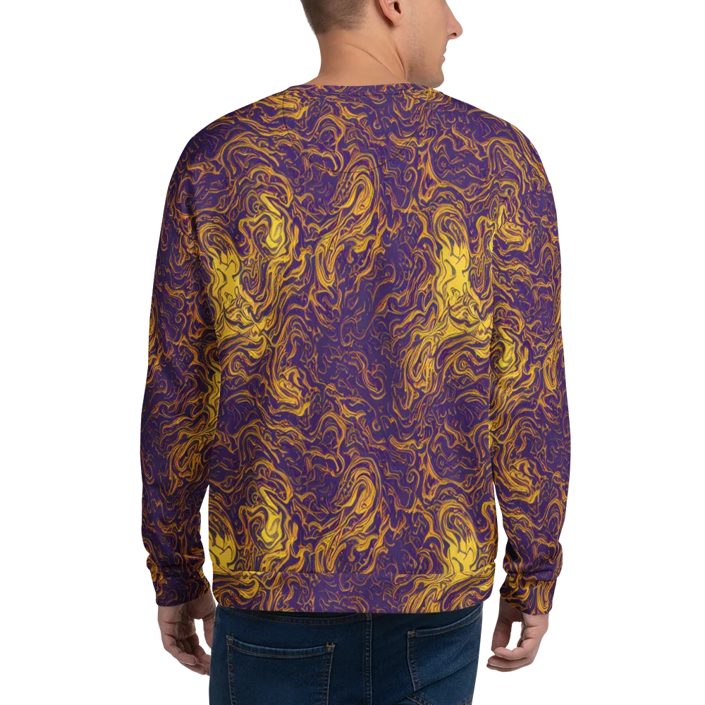 Royal Melt on Sweatshirt — Back