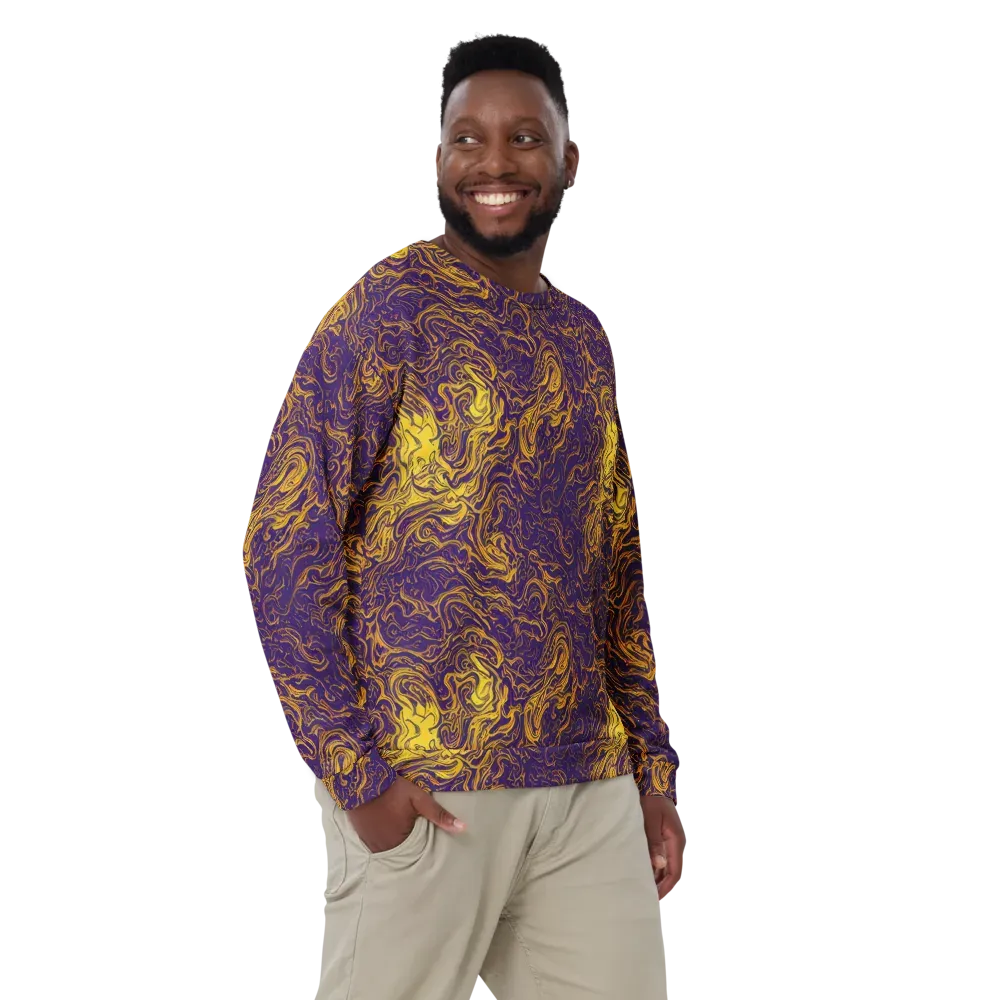 Royal Melt on Sweatshirt — Front