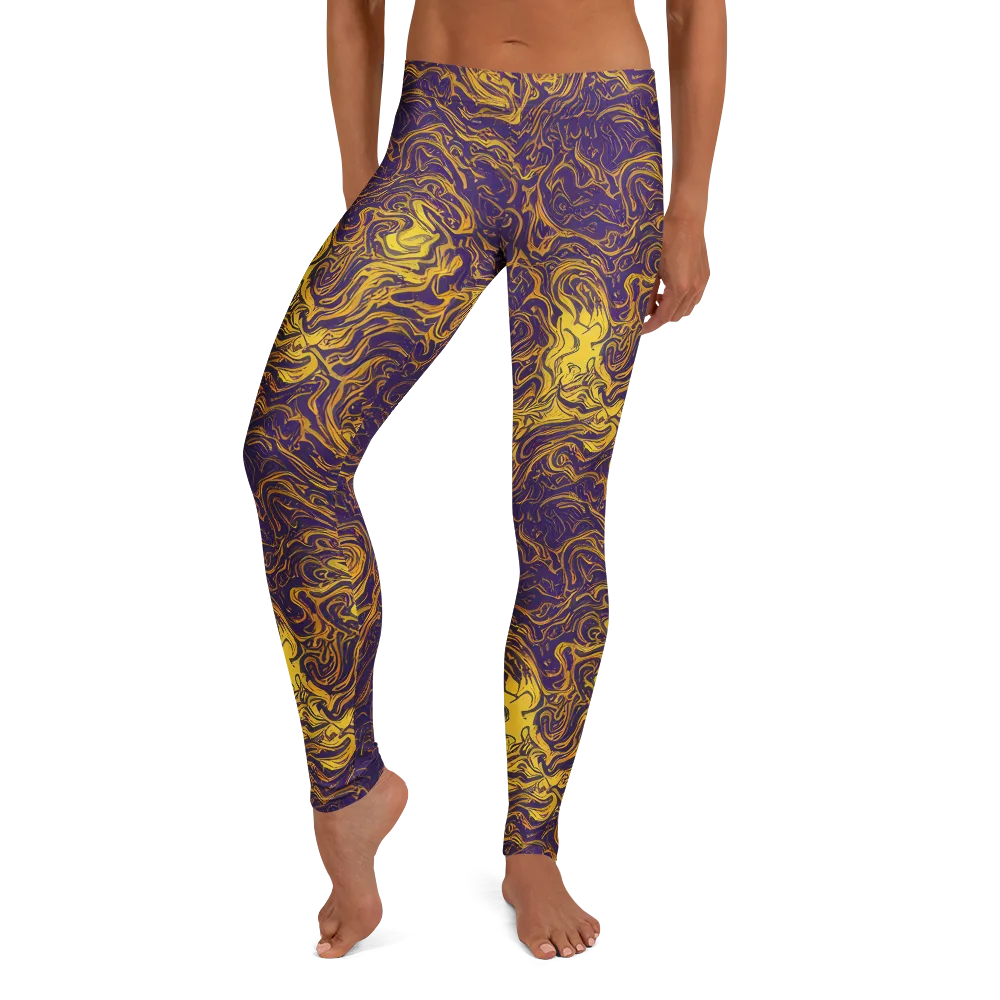 Royal Melt on Leggings — Front