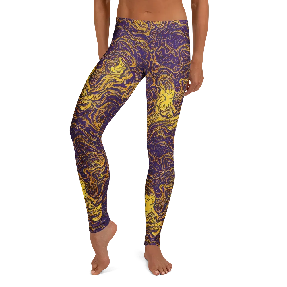 Royal Melt on Leggings — Front