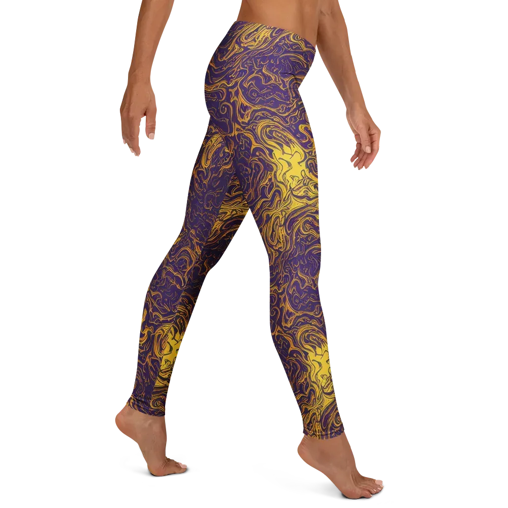 Royal Melt on Leggings — Right