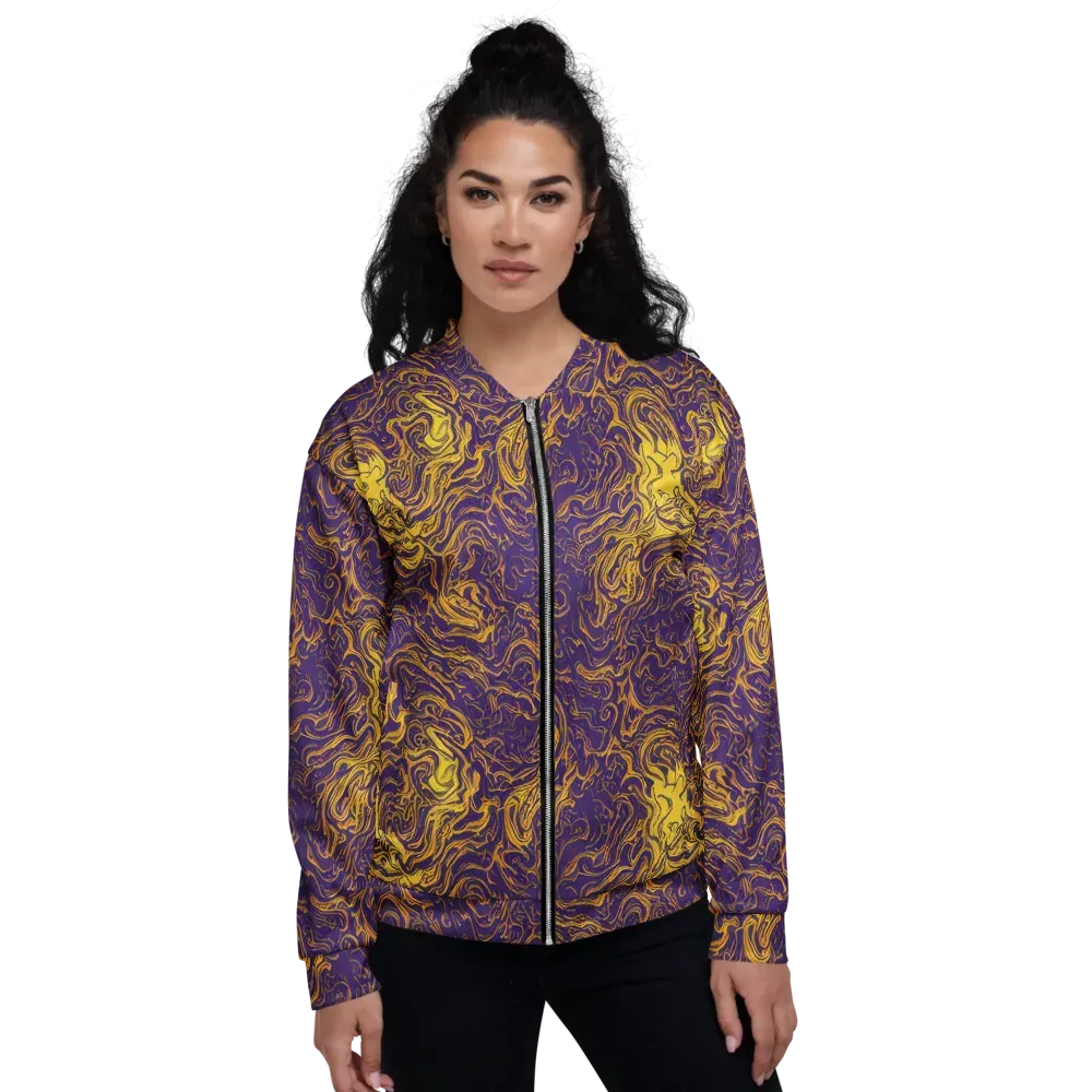 Royal Melt on Bomber Jacket — Front
