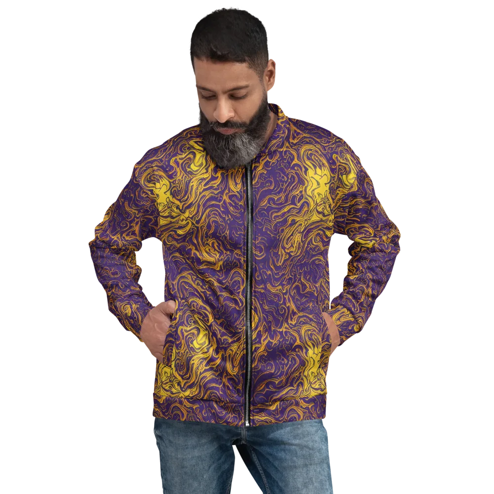 Royal Melt on Bomber Jacket — Front