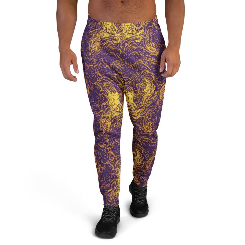 Royal Melt on Men's Joggers — Front