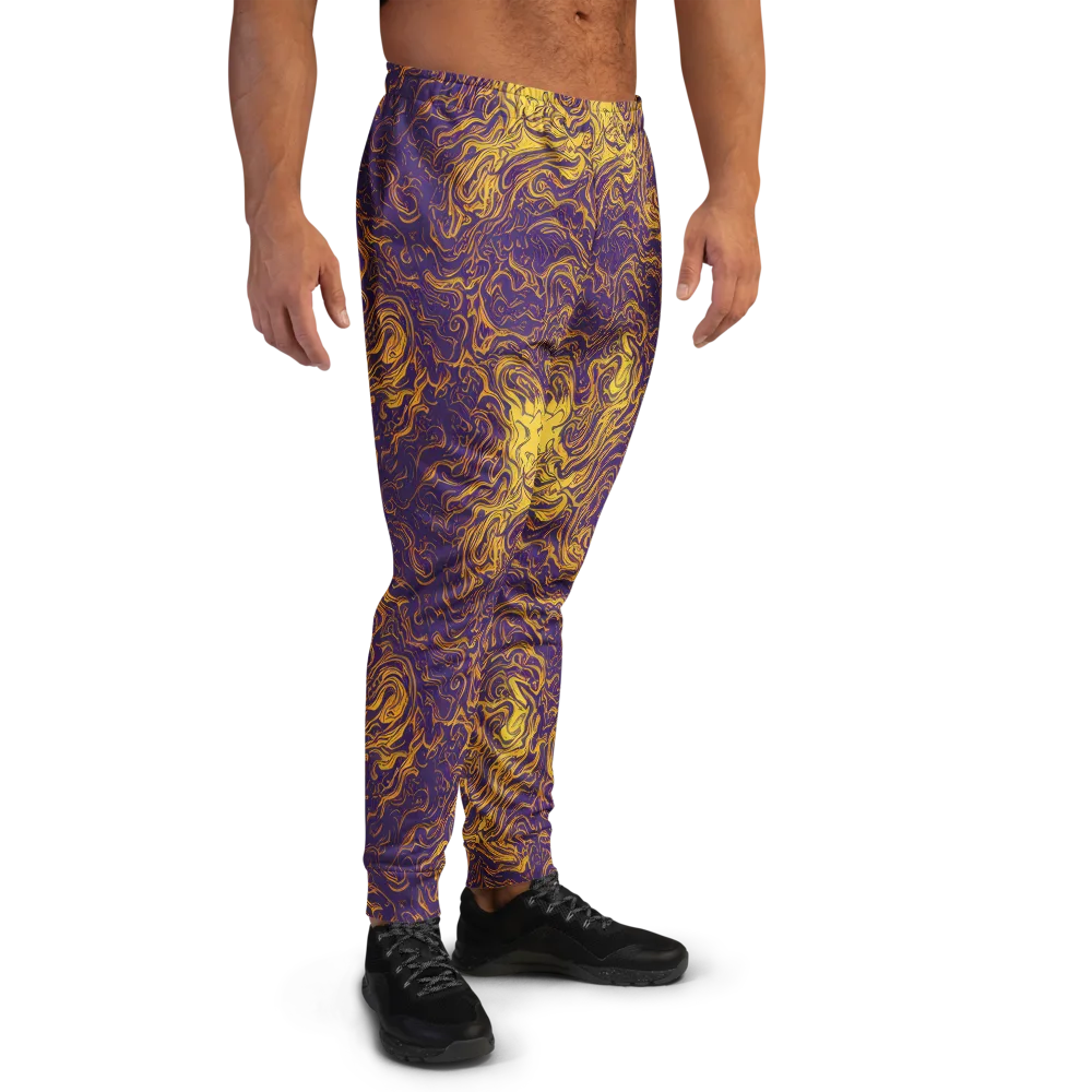 Royal Melt on Men's Joggers — Right