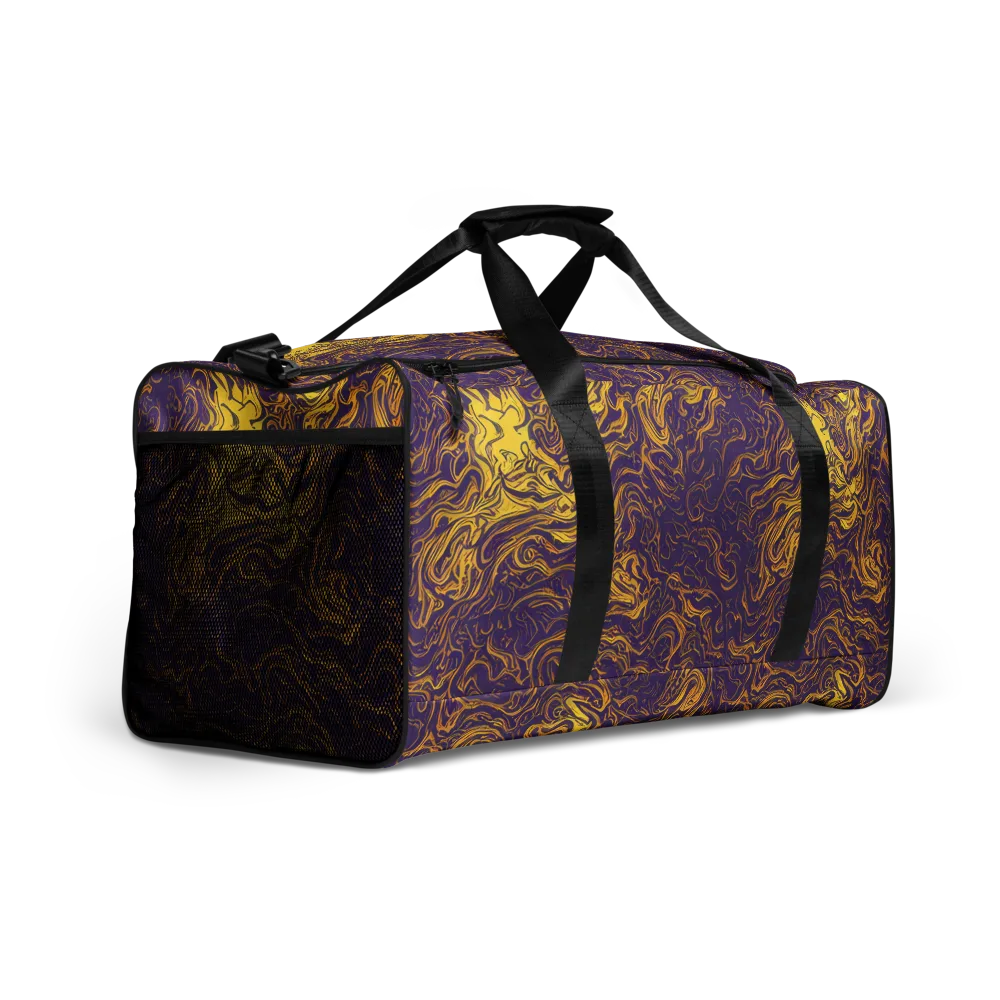 Royal Melt on Duffle Bag — Right Front