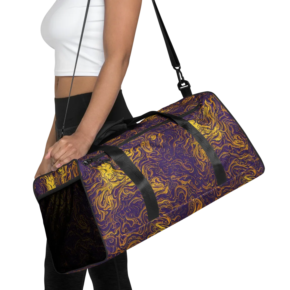 Royal Melt on Duffle Bag — Front