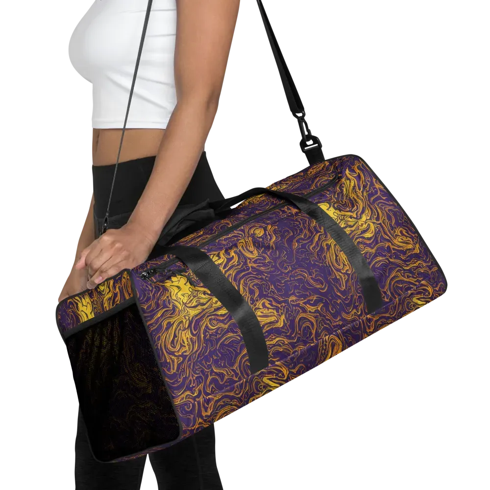 Royal Melt on Duffle Bag — Front