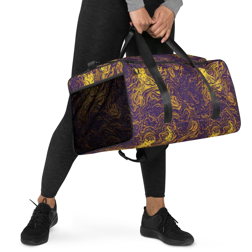 Royal Melt on Duffle Bag — Right Front