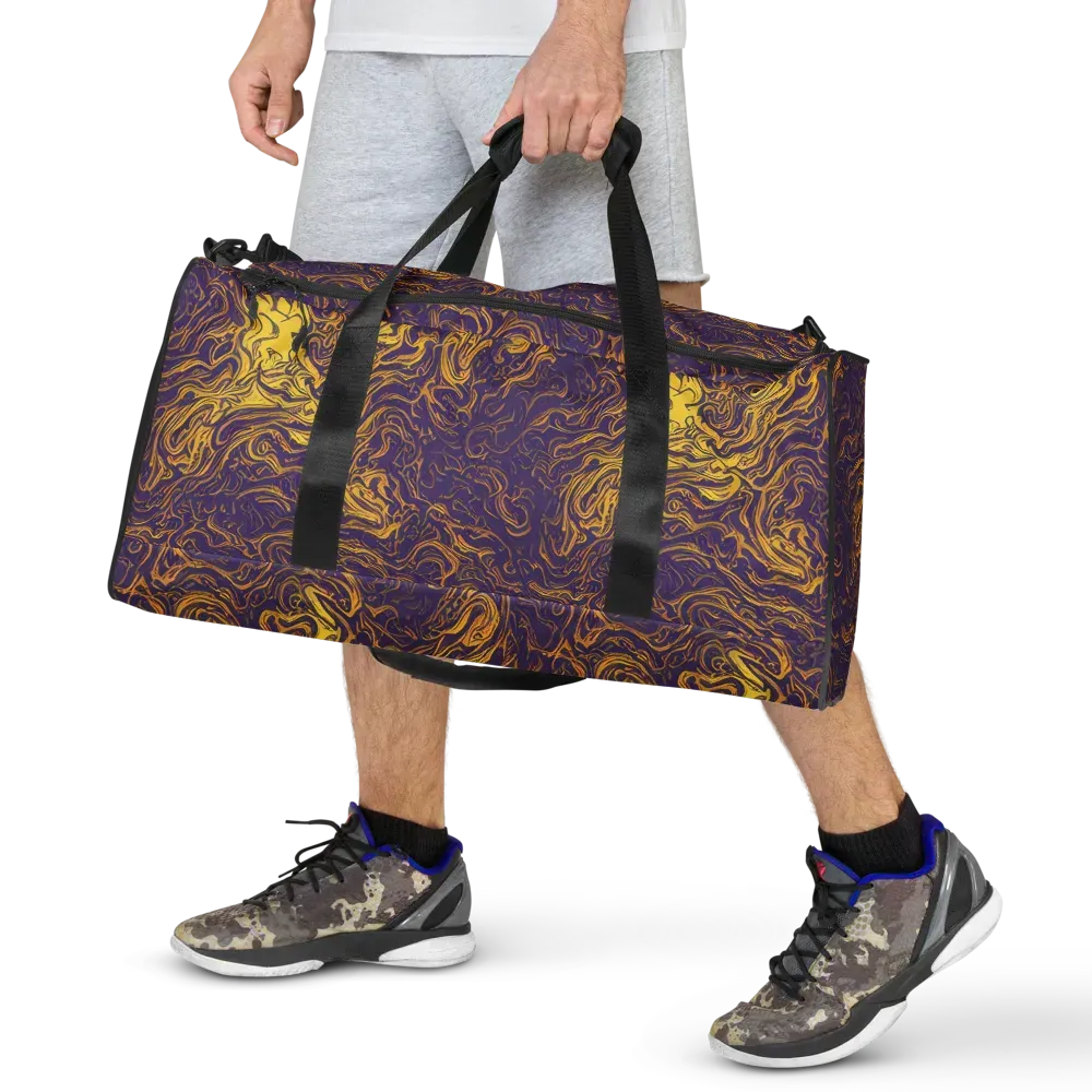 Royal Melt on Duffle Bag — Front