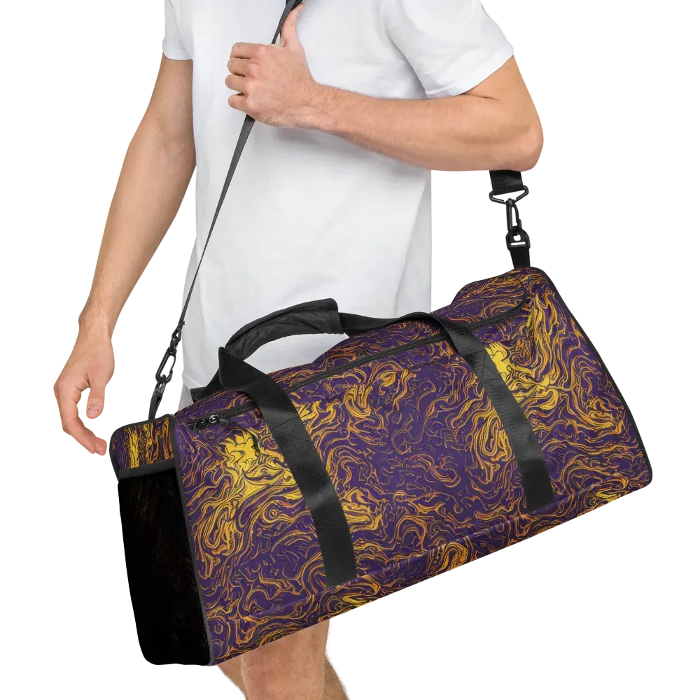 Royal Melt on Duffle Bag — Right Front