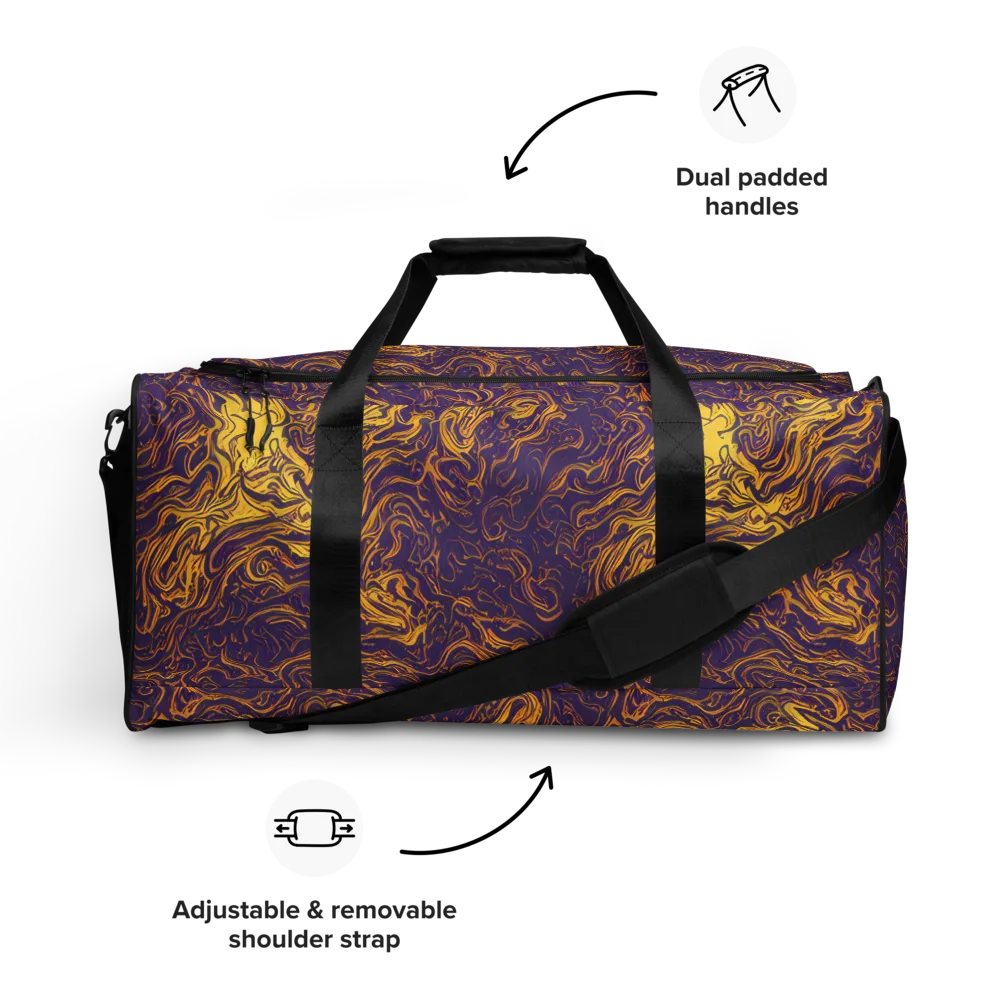 Royal Melt on Duffle Bag — Front