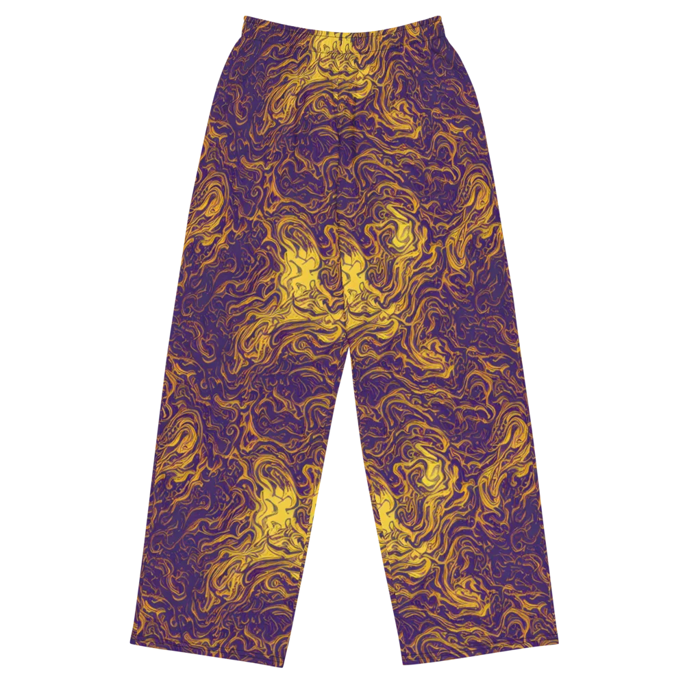 Royal Melt on Wide-Leg Pants — Front