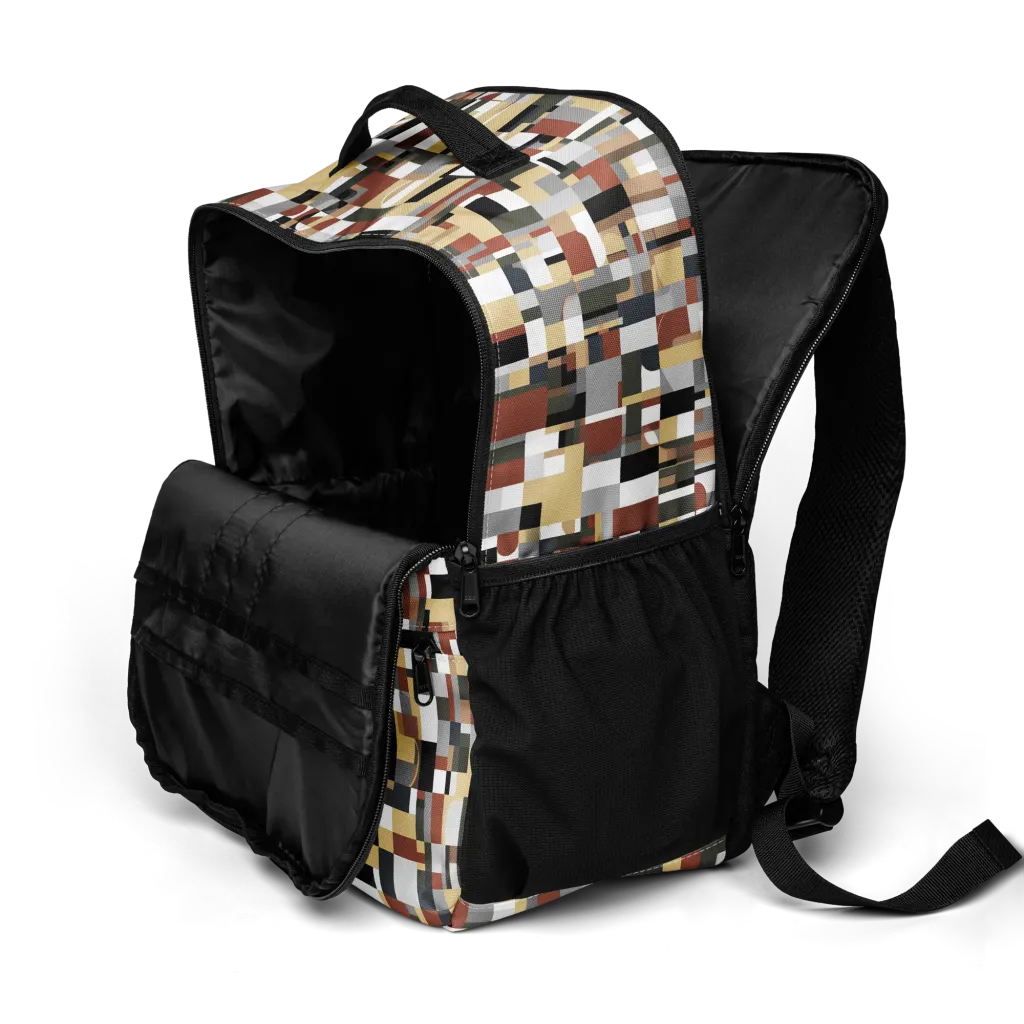 Ochre Circuit on Utility Backpack — Product details 2