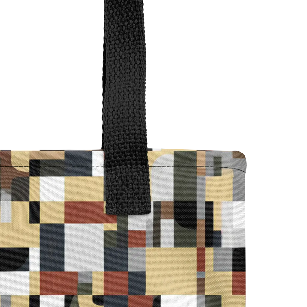 Ochre Circuit on Tote Bag — Product details