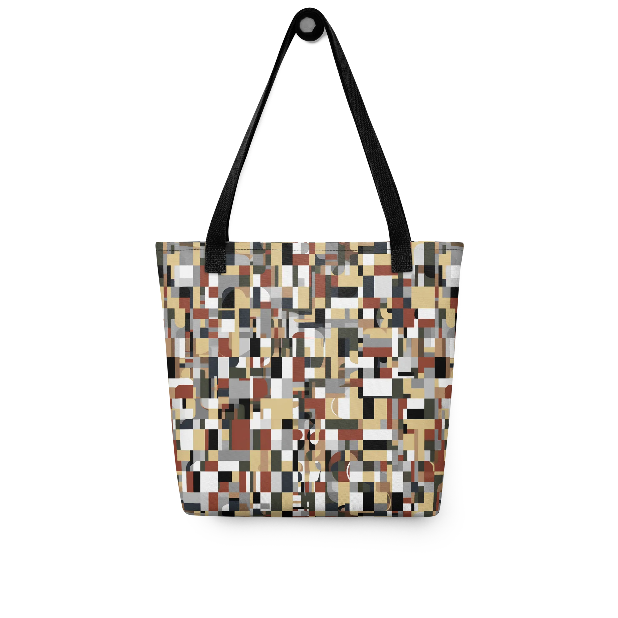 Ochre Circuit on Tote Bag — Front