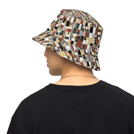 Ochre Circuit on a Reversible Bucket Hat