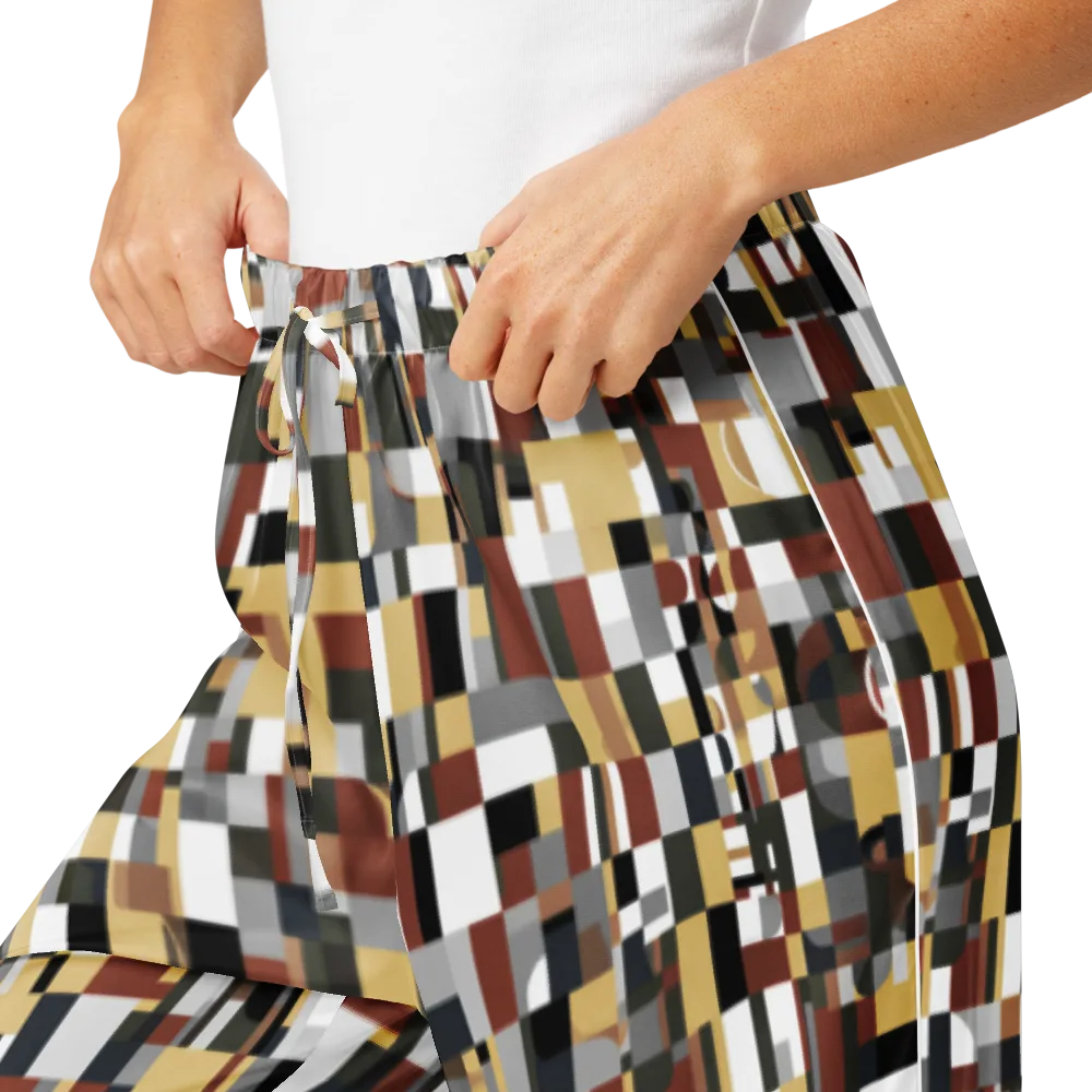 Ochre Circuit on Women's Pajama Pants — Product details