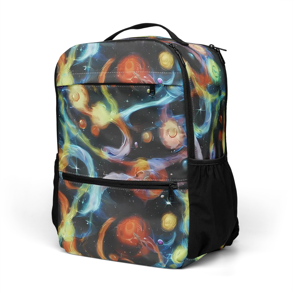 Stellar Tides on Utility Backpack — Left Front