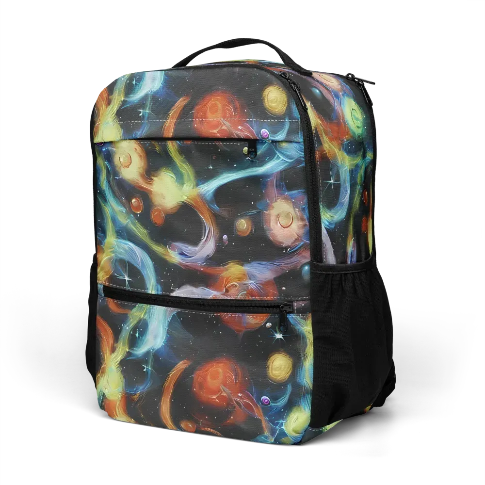 Stellar Tides on Utility Backpack — Left Front