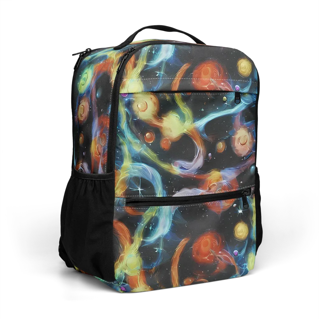 Stellar Tides on Utility Backpack — Right Front