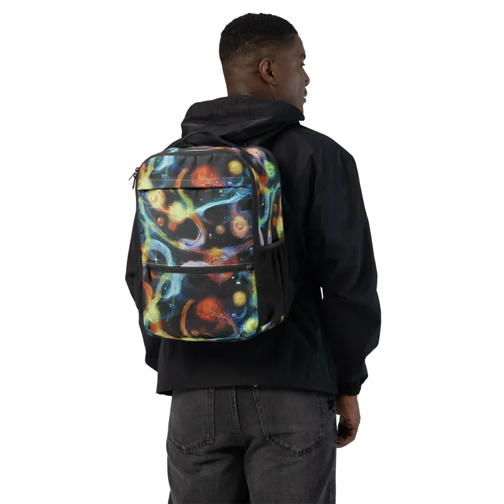 Stellar Tides on Utility Backpack — Back