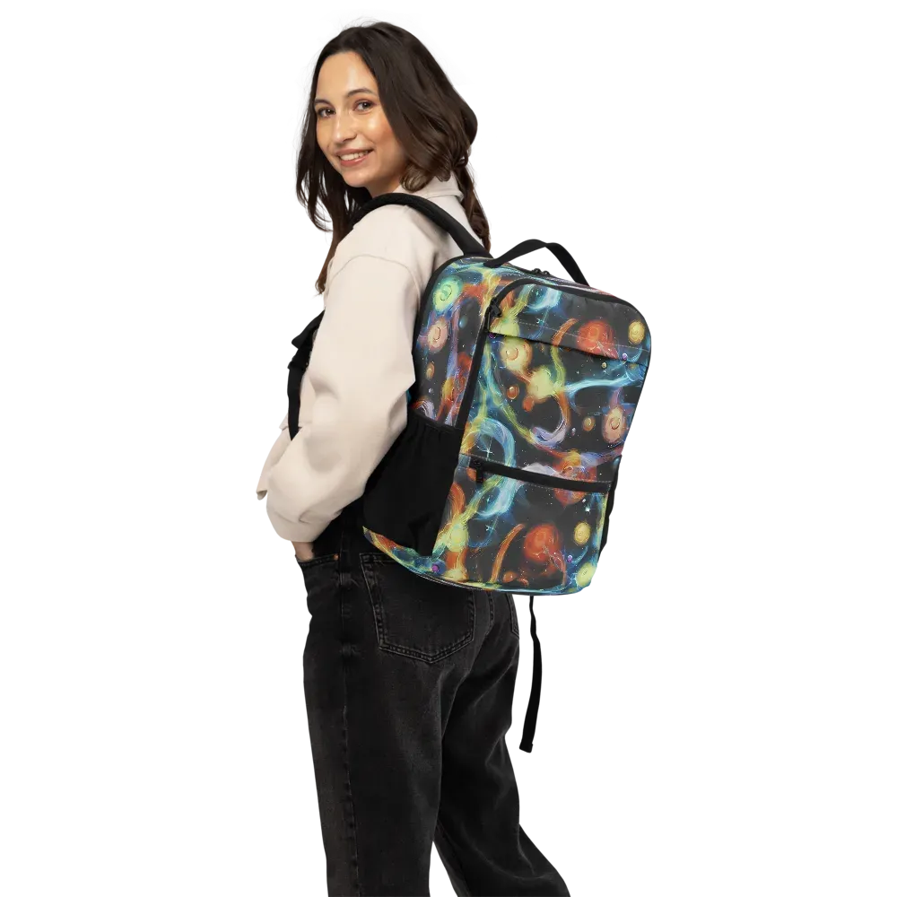 Stellar Tides on Utility Backpack — Back