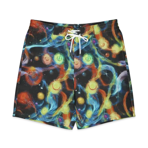 Stellar Tides on a Men's Board Shorts