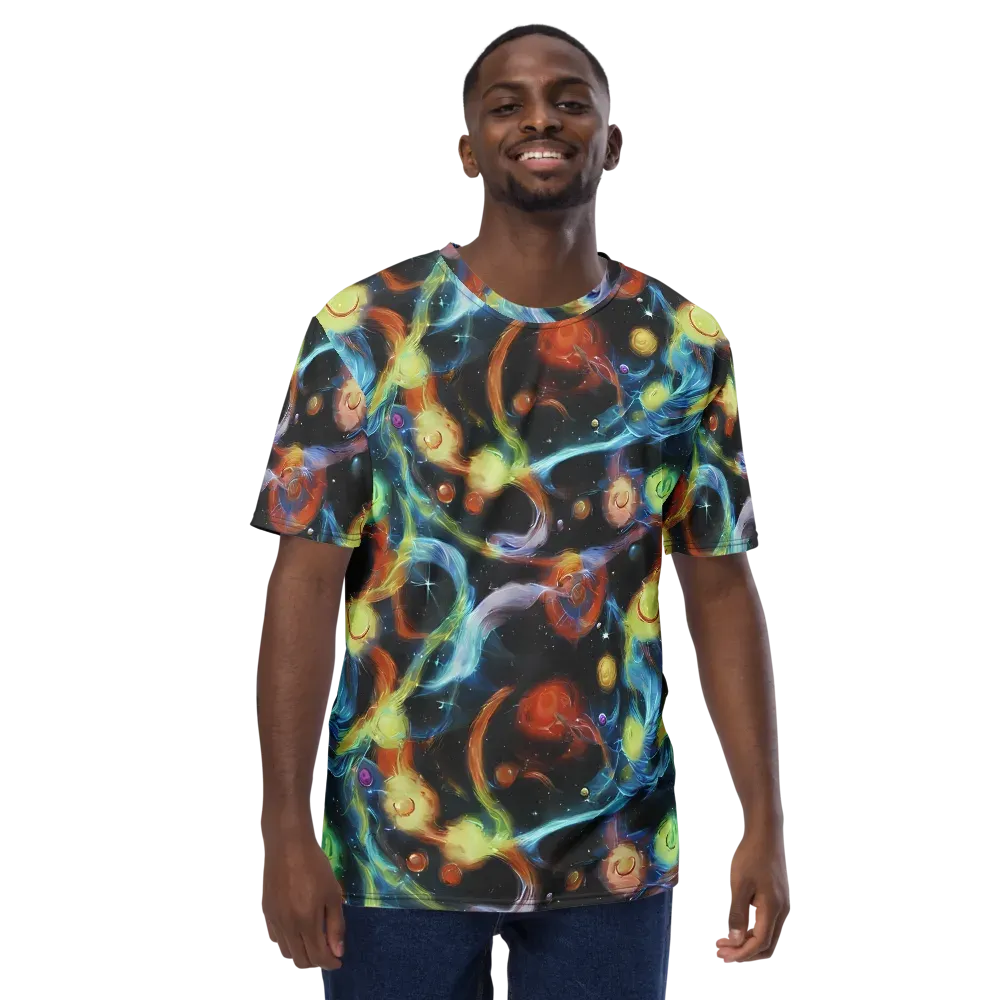 Stellar Tides on Men's Crew Neck T-Shirt — Front