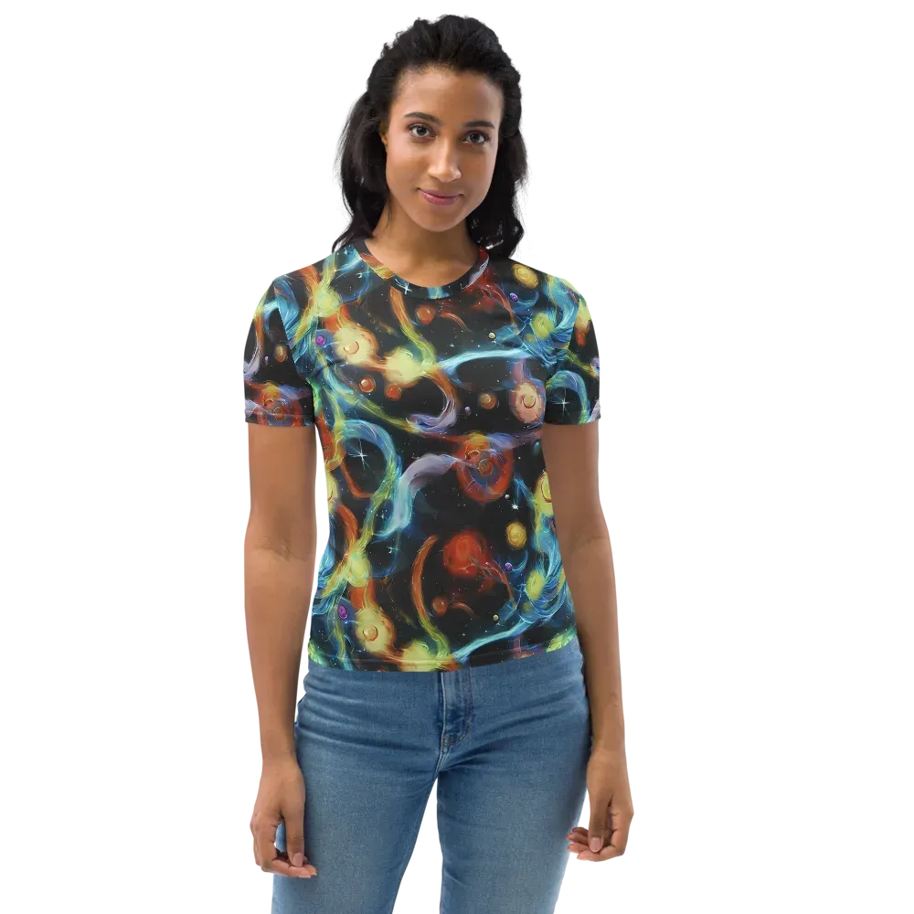 Stellar Tides on Women's Crew Neck T-Shirt — Front