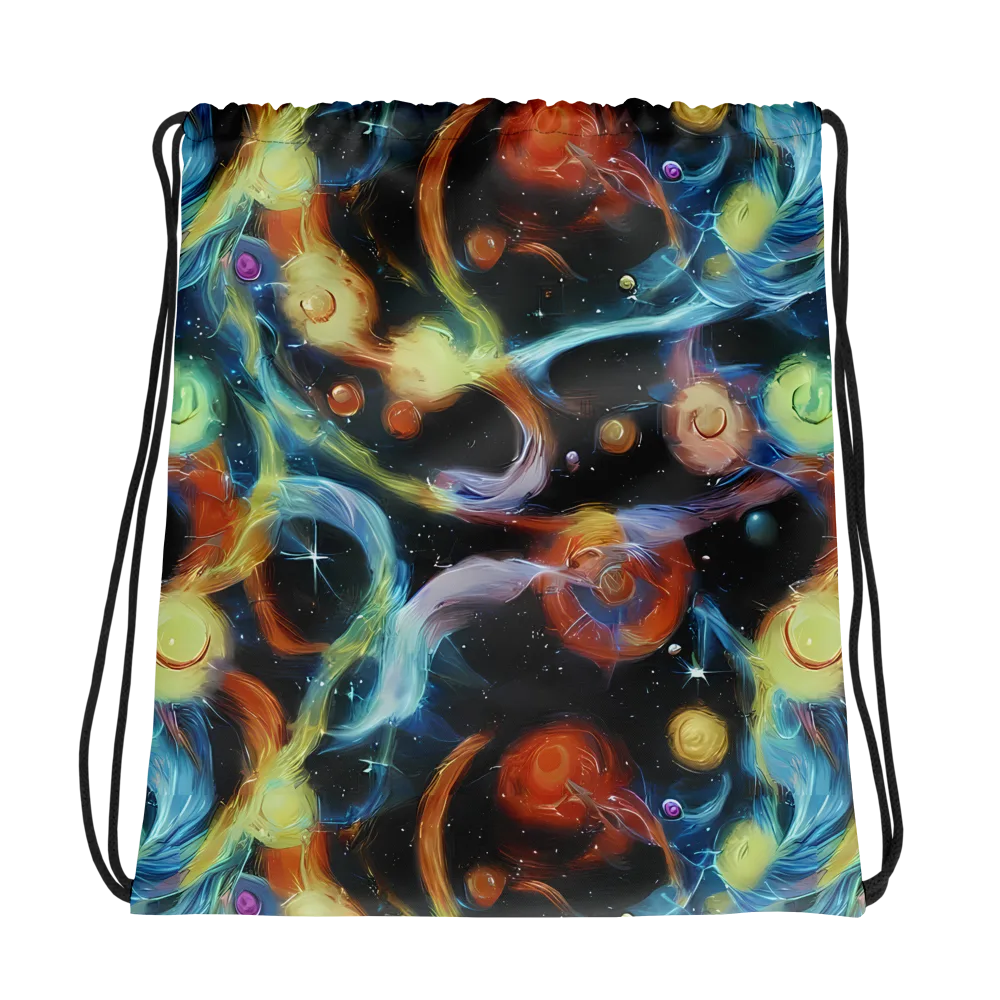 Stellar Tides on Drawstring Bag — Photo
