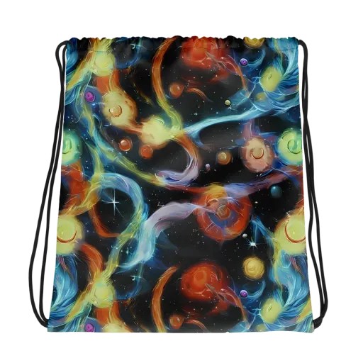 Stellar Tides on a Drawstring Bag