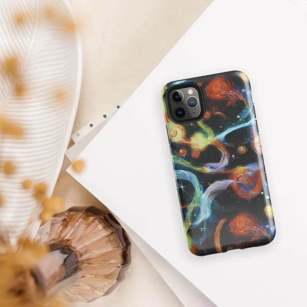 Stellar Tides on Tough Case for iPhone® — Front
