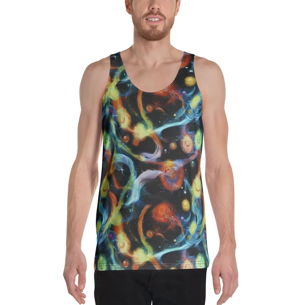 Stellar Tides on Men's Tank Top — Front