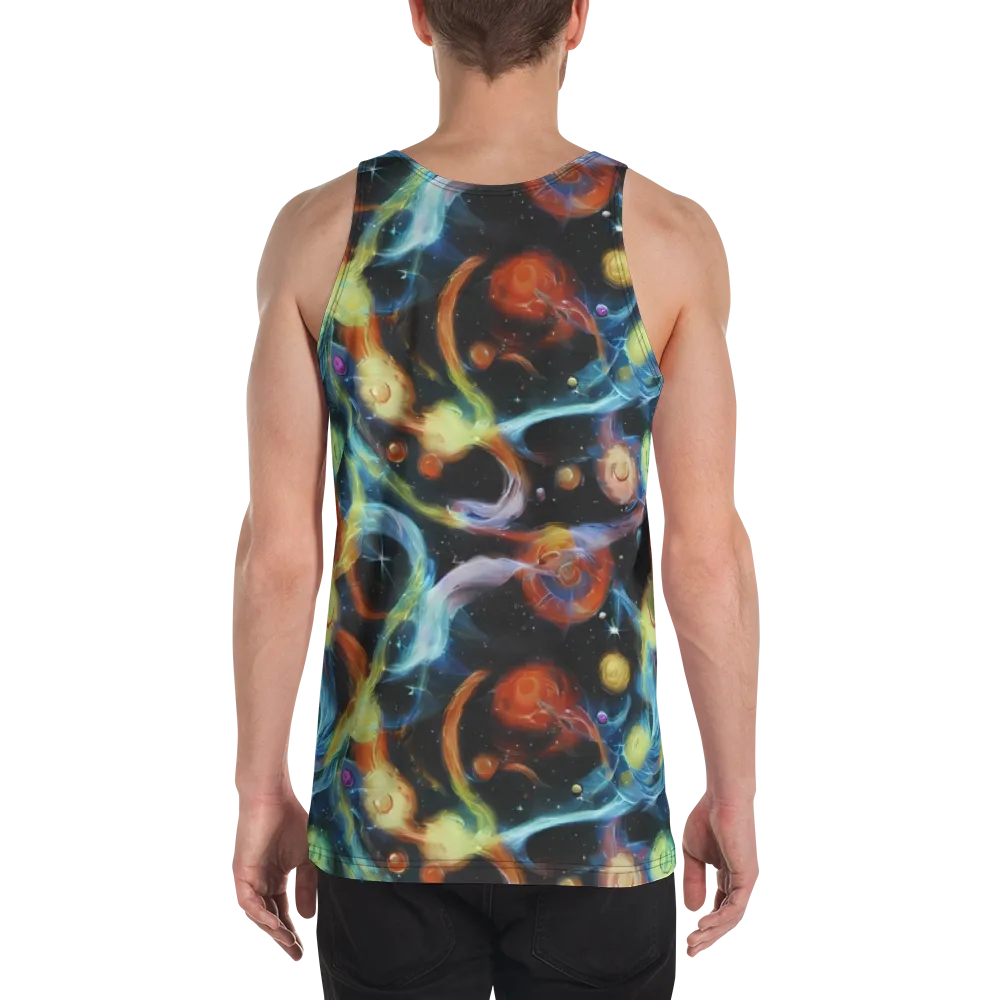 Stellar Tides on Men's Tank Top — Back