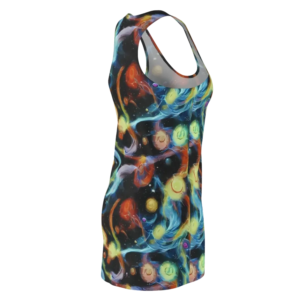 Stellar Tides on Racerback Dress — Back Side