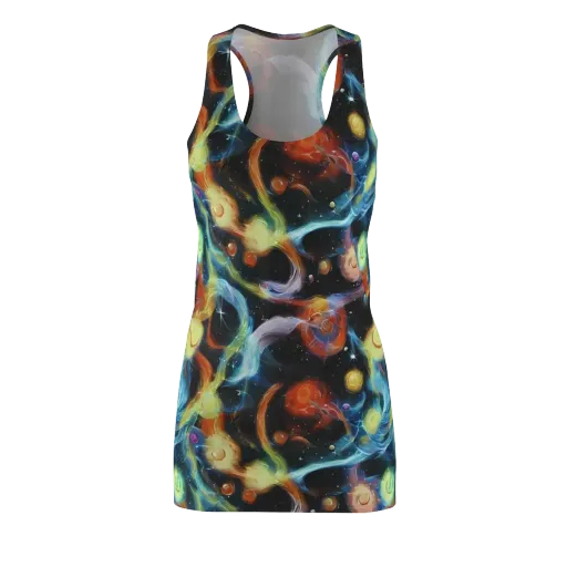 Stellar Tides on a Racerback Dress