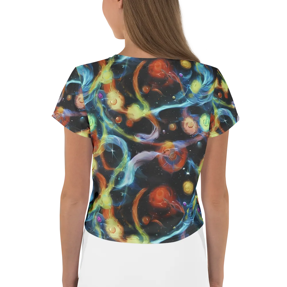Stellar Tides on Crop Tee — Back