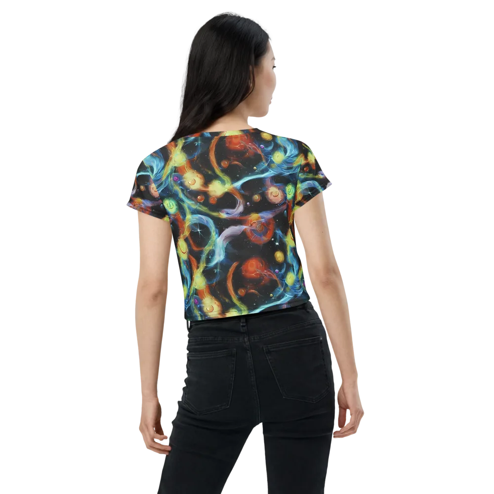 Stellar Tides on Crop Tee — Back