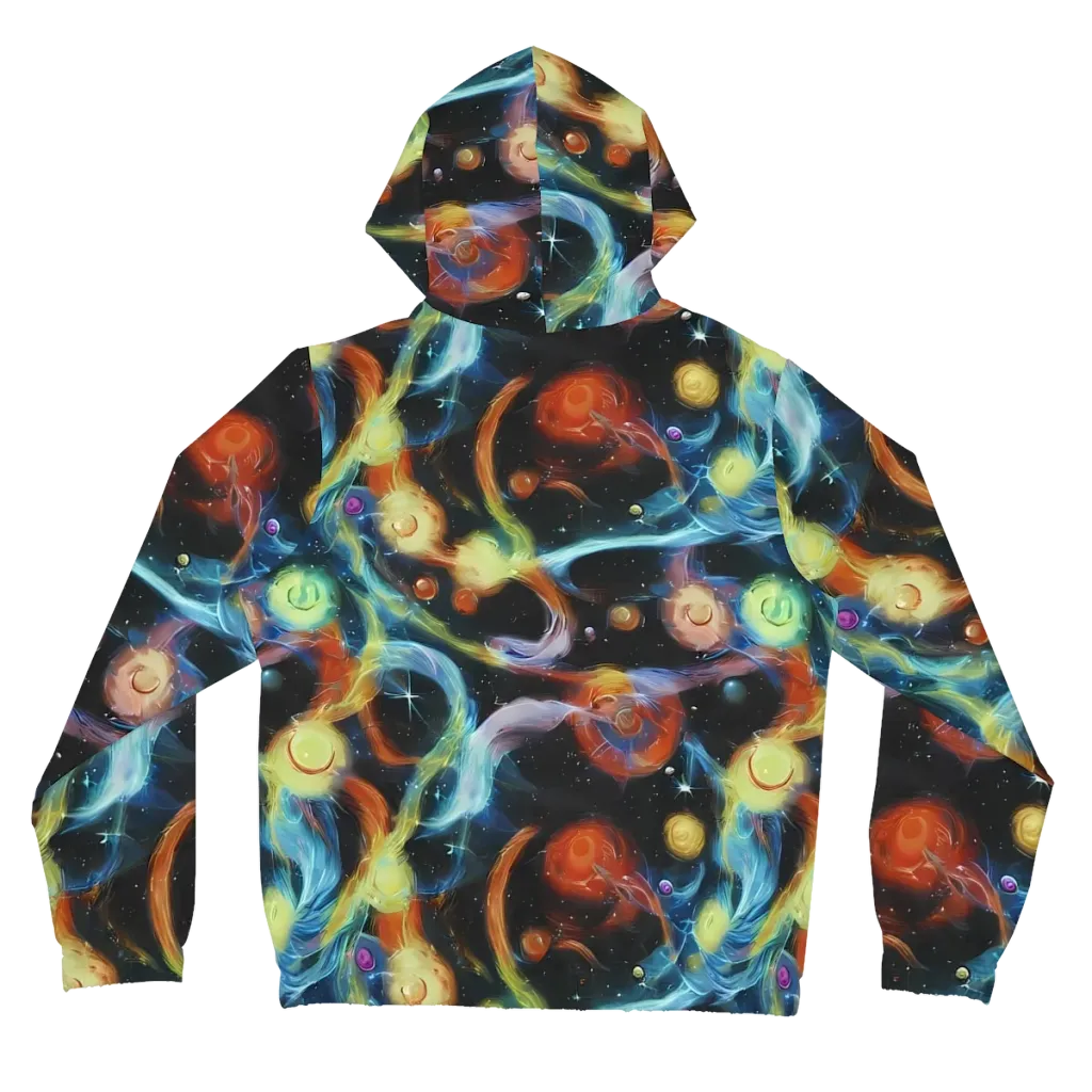 Stellar Tides on Women's Full-Zip Hoodie — Back