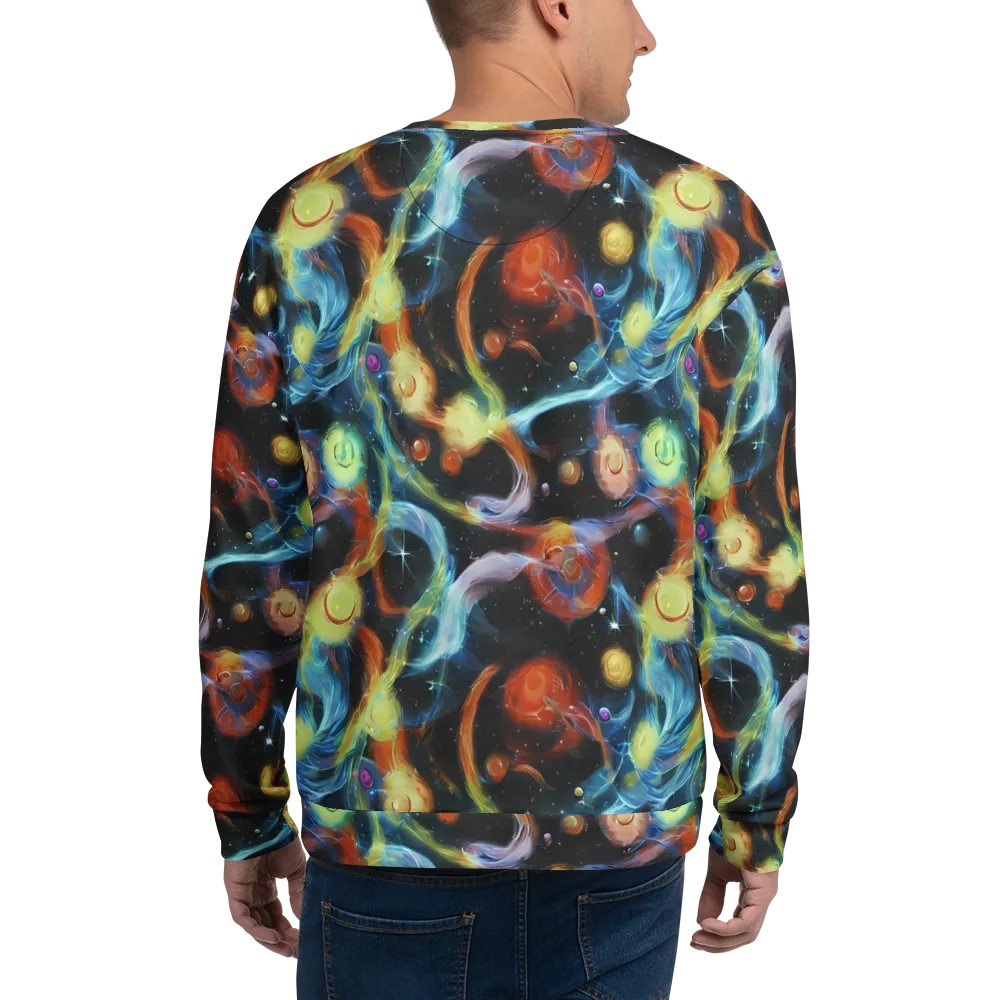 Stellar Tides on Sweatshirt — Back